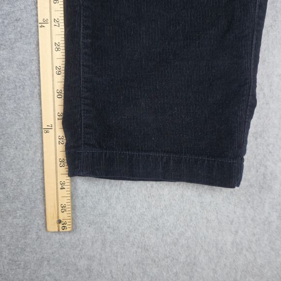 Banana Republic Mens 32x34 Navy Blue Vintage Straight Fit Corduroy Pants - Picture 11 of 13